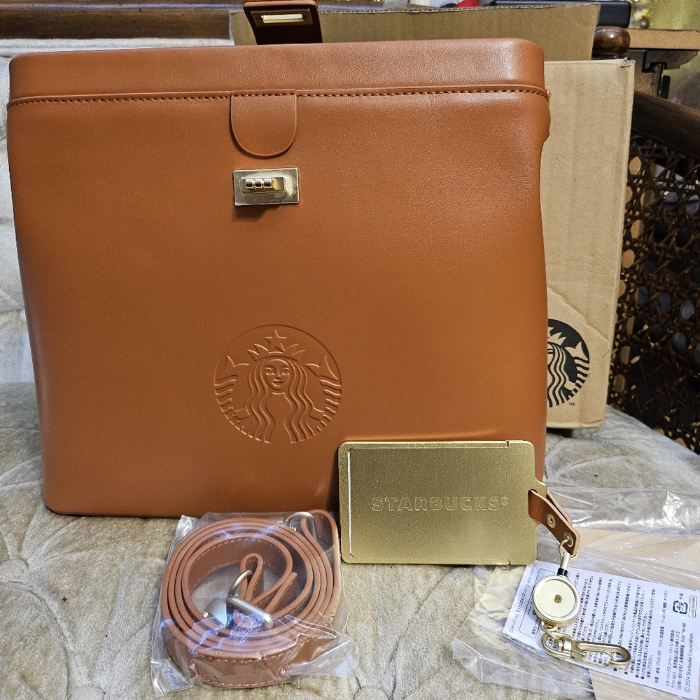Authentic Starbucks Collectible doctors bag with strap 2024 collections